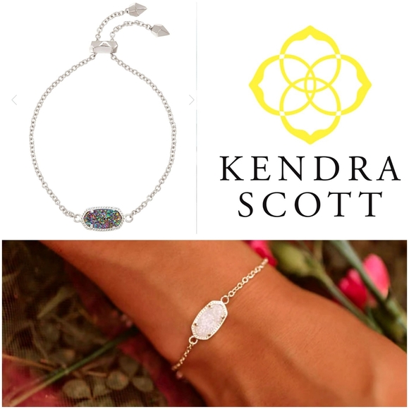 Kendra Scott Jewelry - NWT Kendra Scott Elaina Bracelet Irrisdecent Drusy